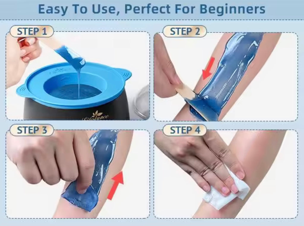 LifeStance Hair Removal Wax Heater Set